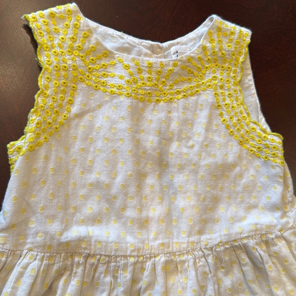 Bundle Of 2 Girl’s Dresses Baby Gap 5yrs Polka Dot Eyelet and Gymboree F… - Picture 7 of 13